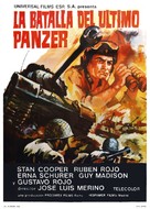 La battaglia dell&#039;ultimo panzer - Spanish Movie Poster (xs thumbnail)