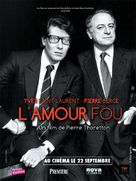 Yves Saint Laurent - L&#039;amour fou - French Movie Poster (xs thumbnail)