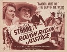 Rough Ridin&#039; Justice - Movie Poster (xs thumbnail)