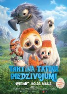 L&oacute;i: &THORN;&uacute; Fl&yacute;gur Aldrei Einn - Latvian Movie Poster (xs thumbnail)