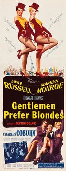 Gentlemen Prefer Blondes - Theatrical movie poster (xs thumbnail)