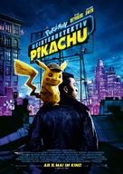 Pok&eacute;mon: Detective Pikachu - German Movie Poster (xs thumbnail)