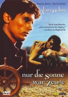 Plein soleil - German DVD movie cover (xs thumbnail)