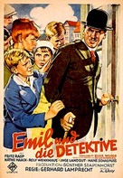 Emil und die Detektive - German Movie Poster (xs thumbnail)