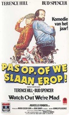 Watch Out We&#039;re Mad - Dutch VHS movie cover (xs thumbnail)