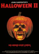 Halloween II - German Movie Poster (xs thumbnail)