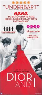 Dior and I - Swedish Movie Poster (xs thumbnail)