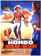 Hondo - French Movie Poster (xs thumbnail)