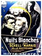 Notti bianche, Le - Belgian Movie Poster (xs thumbnail)