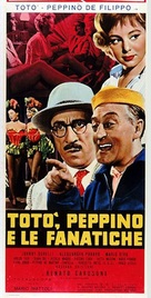 Tot&ograve;, Peppino e le fanatiche - Italian Movie Poster (xs thumbnail)