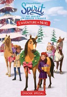 Spirit Riding Free: Spirit of Christmas - French DVD movie cover (xs thumbnail)