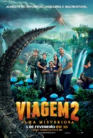 Journey 2: The Mysterious Island - Brazilian Movie Poster (xs thumbnail)