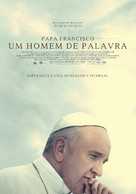 Pope Francis: A Man of His Word - Portuguese Movie Poster (xs thumbnail)