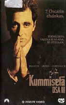 The Godfather: Part III - Finnish VHS movie cover (xs thumbnail)