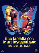 Una farfalla con le ali insanguinate - German Blu-Ray movie cover (xs thumbnail)