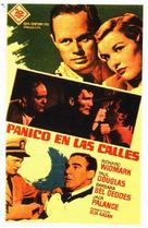 Panic in the Streets - Spanish Movie Poster (xs thumbnail)