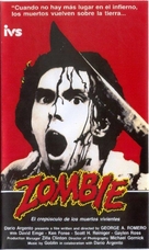 Dawn of the Dead - Spanish VHS movie cover (xs thumbnail)