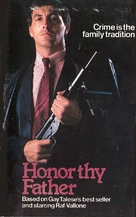 Honor Thy Father - Finnish VHS movie cover (xs thumbnail)