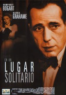 In a Lonely Place - Spanish DVD movie cover (xs thumbnail)