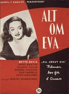 All About Eve - Danish Movie Poster (xs thumbnail)