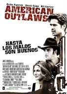 American Outlaws - Spanish Movie Poster (xs thumbnail)