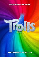 Trolls - Spanish Movie Poster (xs thumbnail)