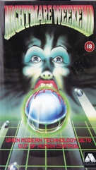 Nightmare Weekend - British VHS movie cover (xs thumbnail)