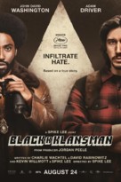 BlacKkKlansman - British Movie Poster (xs thumbnail)