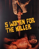 5 donne per l&#039;assassino - Blu-Ray movie cover (xs thumbnail)