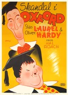 A Chump at Oxford - Swedish Movie Poster (xs thumbnail)