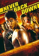 Never Back Down - DVD movie cover (xs thumbnail)