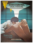 Hiroshima mon amour - Danish Movie Poster (xs thumbnail)