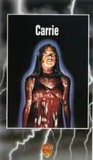 Carrie - Spanish VHS movie cover (xs thumbnail)