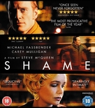 Shame - British Blu-Ray movie cover (xs thumbnail)