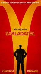 The Founder - Slovak Movie Poster (xs thumbnail)
