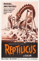Reptilicus - Puerto Rican Movie Poster (xs thumbnail)