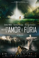 Uma Hist&oacute;ria de Amor e F&uacute;ria - Brazilian Movie Poster (xs thumbnail)