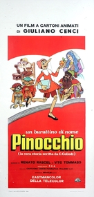 Un burattino di nome Pinocchio - Italian Movie Poster (xs thumbnail)