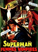 Santo vs. las mujeres vampiro - French Movie Poster (xs thumbnail)