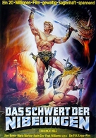 Das Schwert der Nibelungen - German Movie Poster (xs thumbnail)