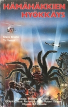 The Giant Spider Invasion - Finnish VHS movie cover (xs thumbnail)