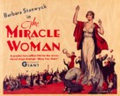 The Miracle Woman - poster (xs thumbnail)