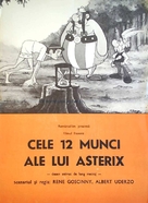 Les douze travaux d&#039;Ast&eacute;rix - Romanian Movie Poster (xs thumbnail)