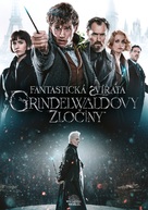Fantastic Beasts: The Crimes of Grindelwald - Czech DVD movie cover (xs thumbnail)