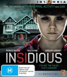 Insidious - Australian Blu-Ray movie cover (xs thumbnail)