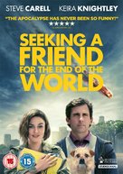 Seeking a Friend for the End of the World - British DVD movie cover (xs thumbnail)