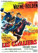 The Horse Soldiers - French Movie Poster (xs thumbnail)