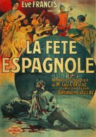 La f&ecirc;te espagnole - French Movie Poster (xs thumbnail)
