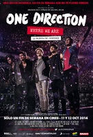 One Direction: Where We Are - The Concert Film - Spanish Movie Poster (xs thumbnail)