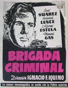 Brigada criminal - Spanish Movie Poster (xs thumbnail)